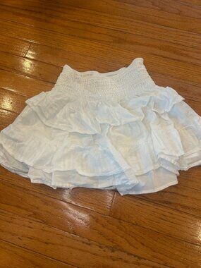 Art Class by Target  - White Tiered Skirt - Women's Medium (8)
